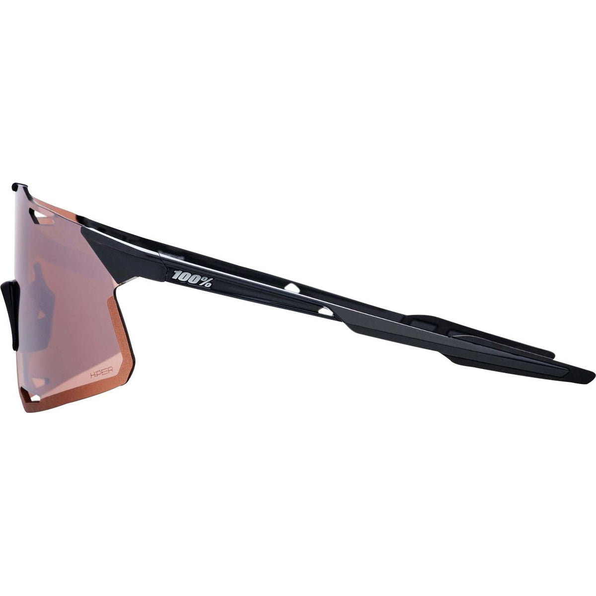 100% Hypercraft Sunglasses - Gloss Black