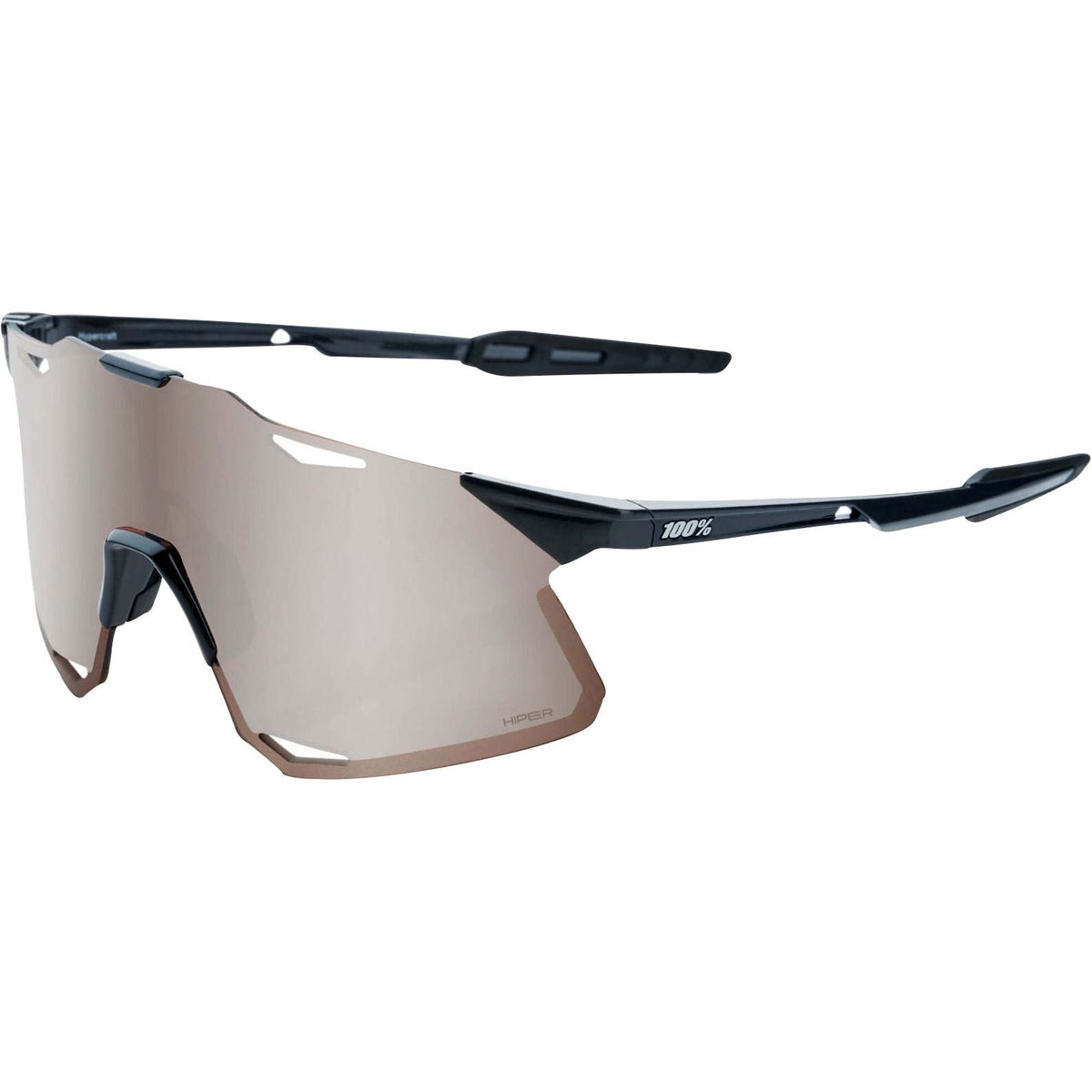 100% Hypercraft Sunglasses - Gloss Black