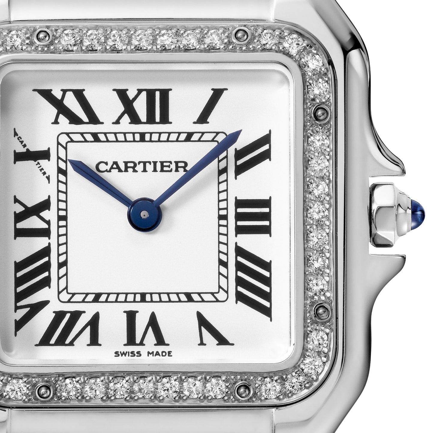 Panthère de Cartier Medium Model | 27mm, Steel, Silver Dial, Ref. W4PN0008