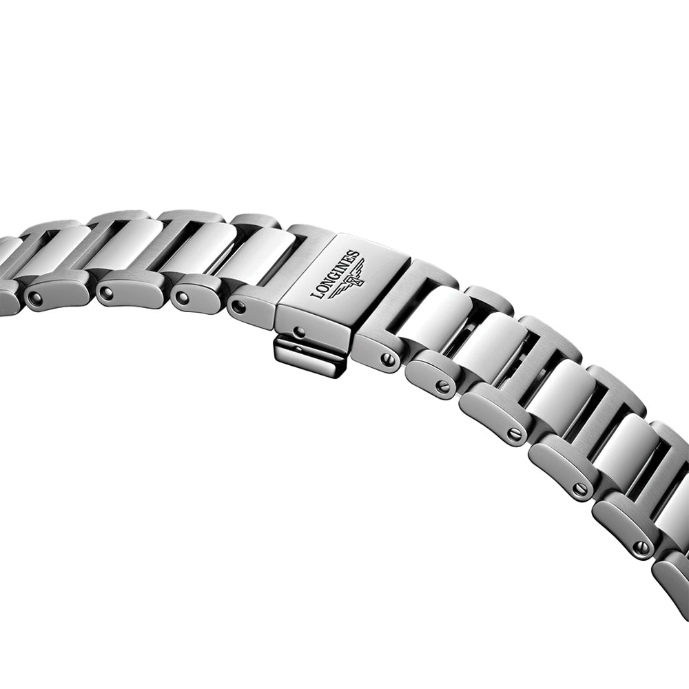 longines Conquest 41mm - Sunray Silver on Bracelet