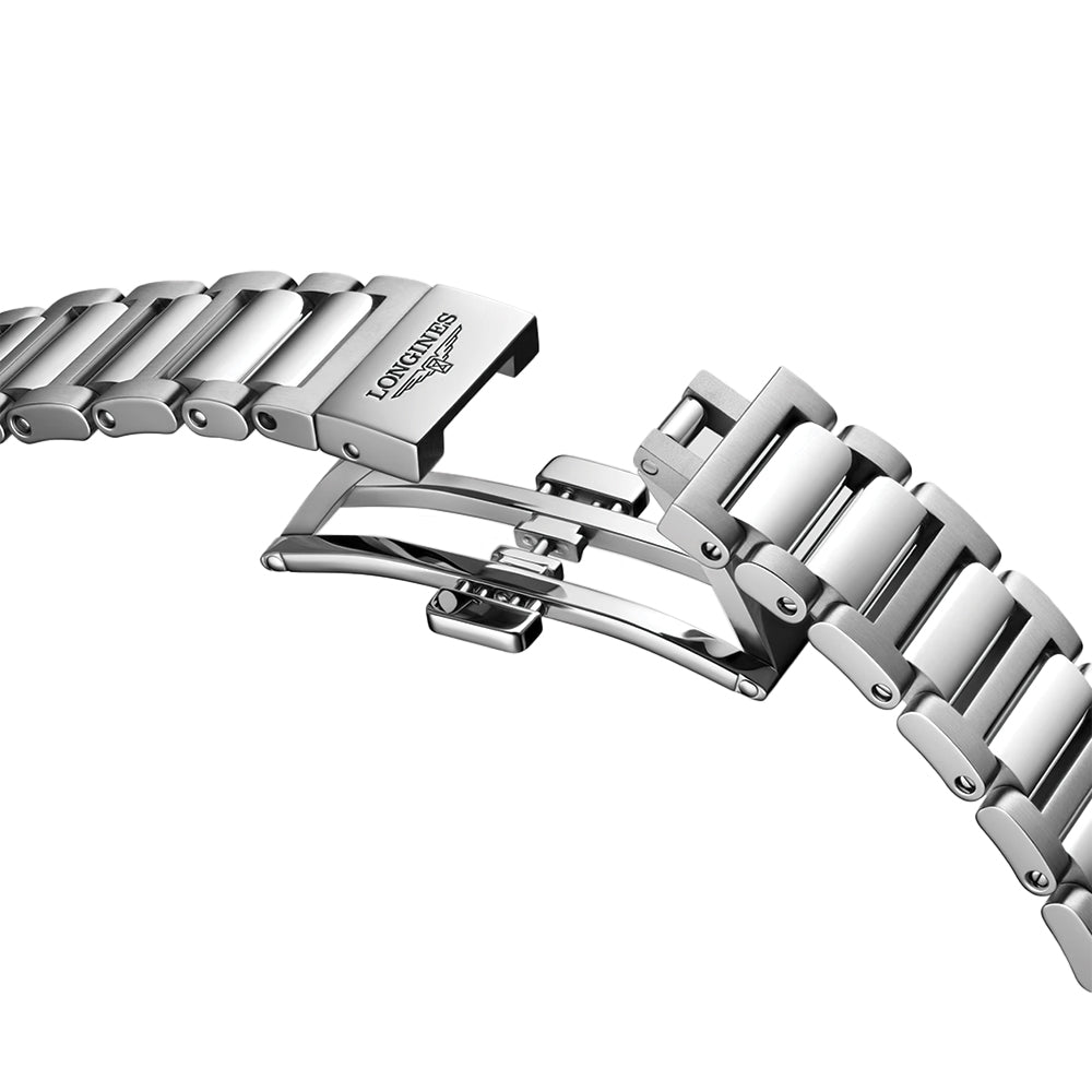 longines Conquest 34mm - Sunray Pink on Bracelet