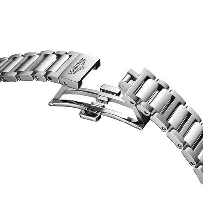 longines Conquest 41mm - Sunray Silver on Bracelet